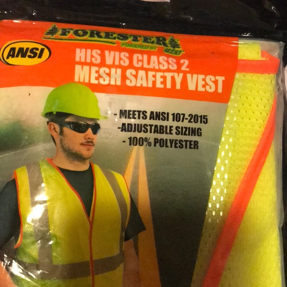 Mesh safety vest - Picture 4 of 4